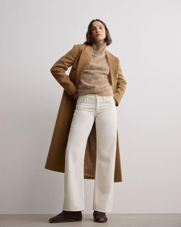 Saige Relaxed Straight Jeans Ecru - Image 7