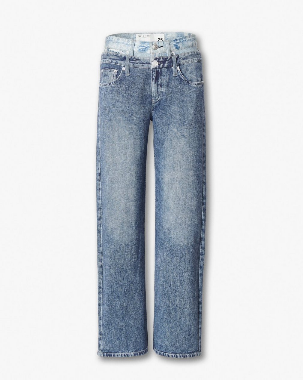 Miramar Logan Layered Wide-Leg Pants Dark Double Indigo - Image 2