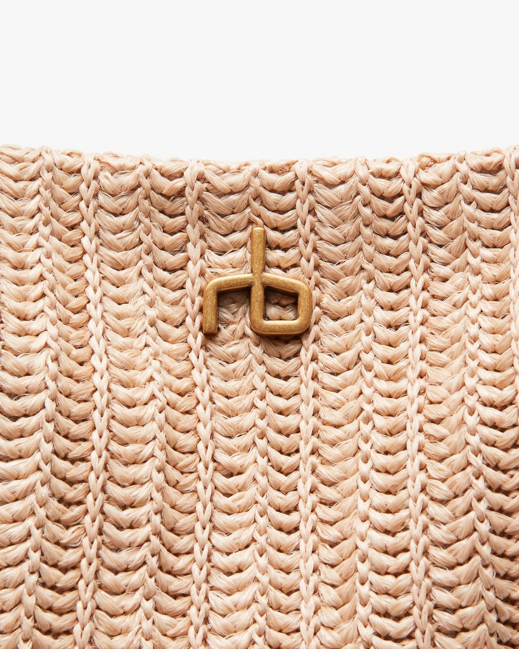 Chelsea Straw Tote Natural - Image 7