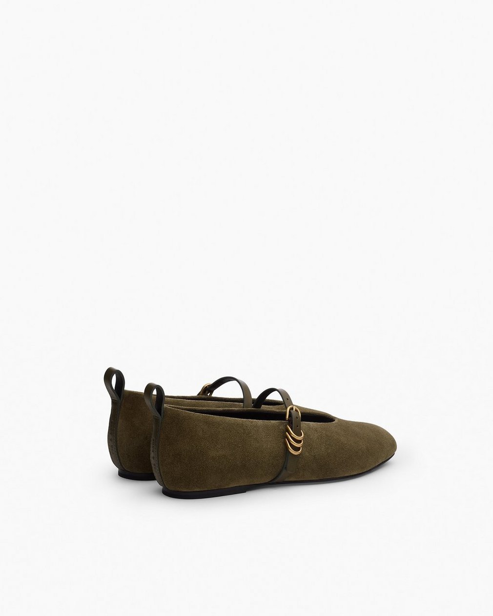 Spire Suede Mary Janes Olive Night Suede - Image 4