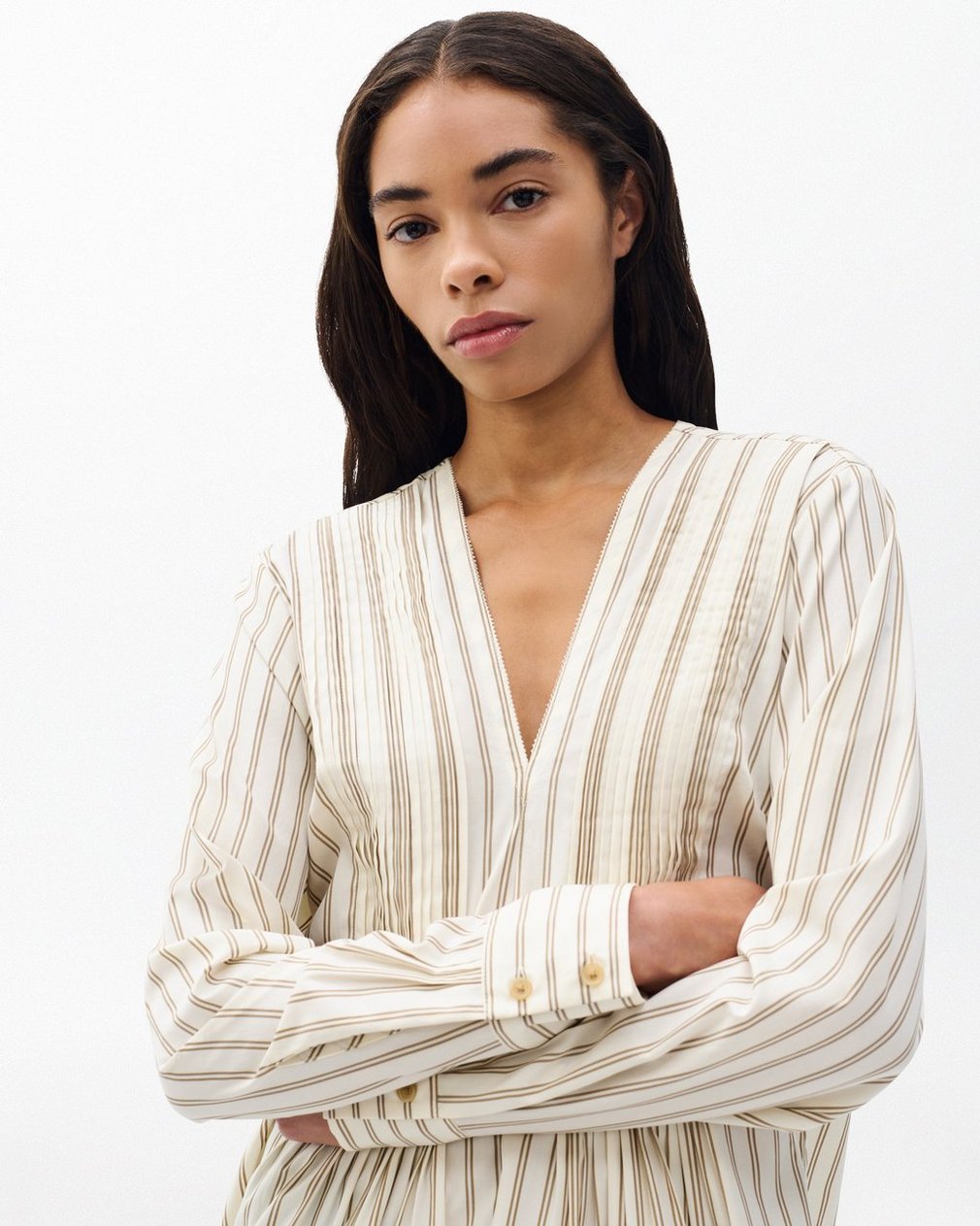 Asher Striped Top Dry Clay Stripe - Image 4