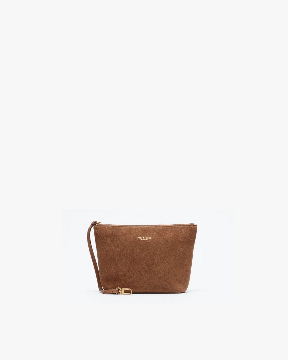 Parker Suede Bucket Bag Golden Brown - Image 6