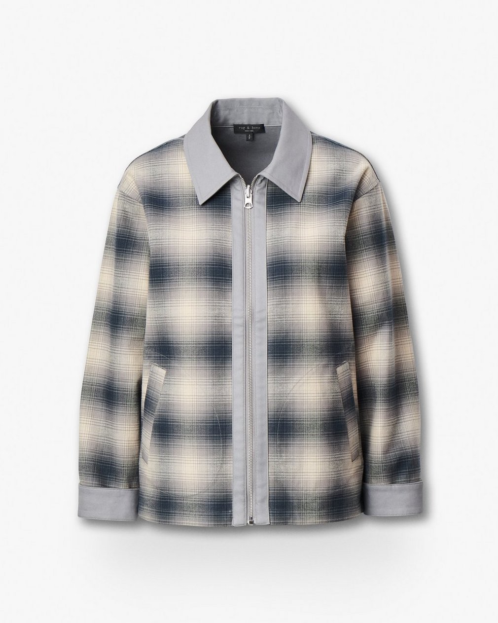 Carrie Reversible Jacket Grey Plaid - Image 2