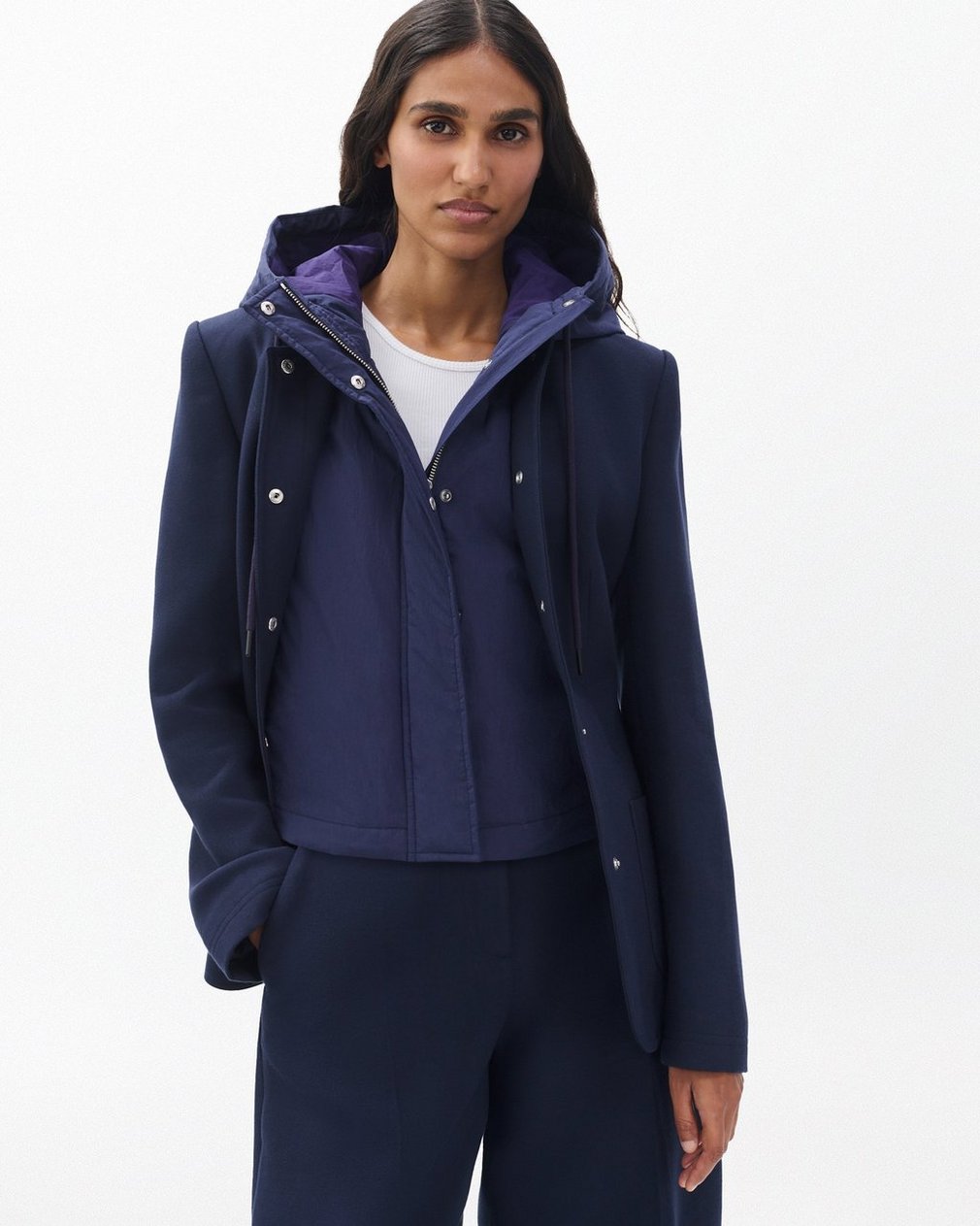 Zora Two-in-One Blazer Sapphire Blue
