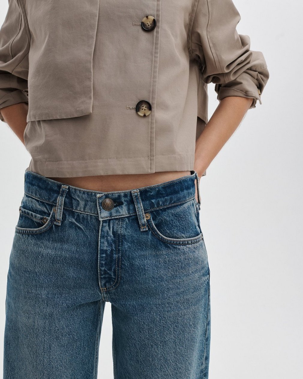 Saige Relaxed Straight Jeans Echo - Image 3