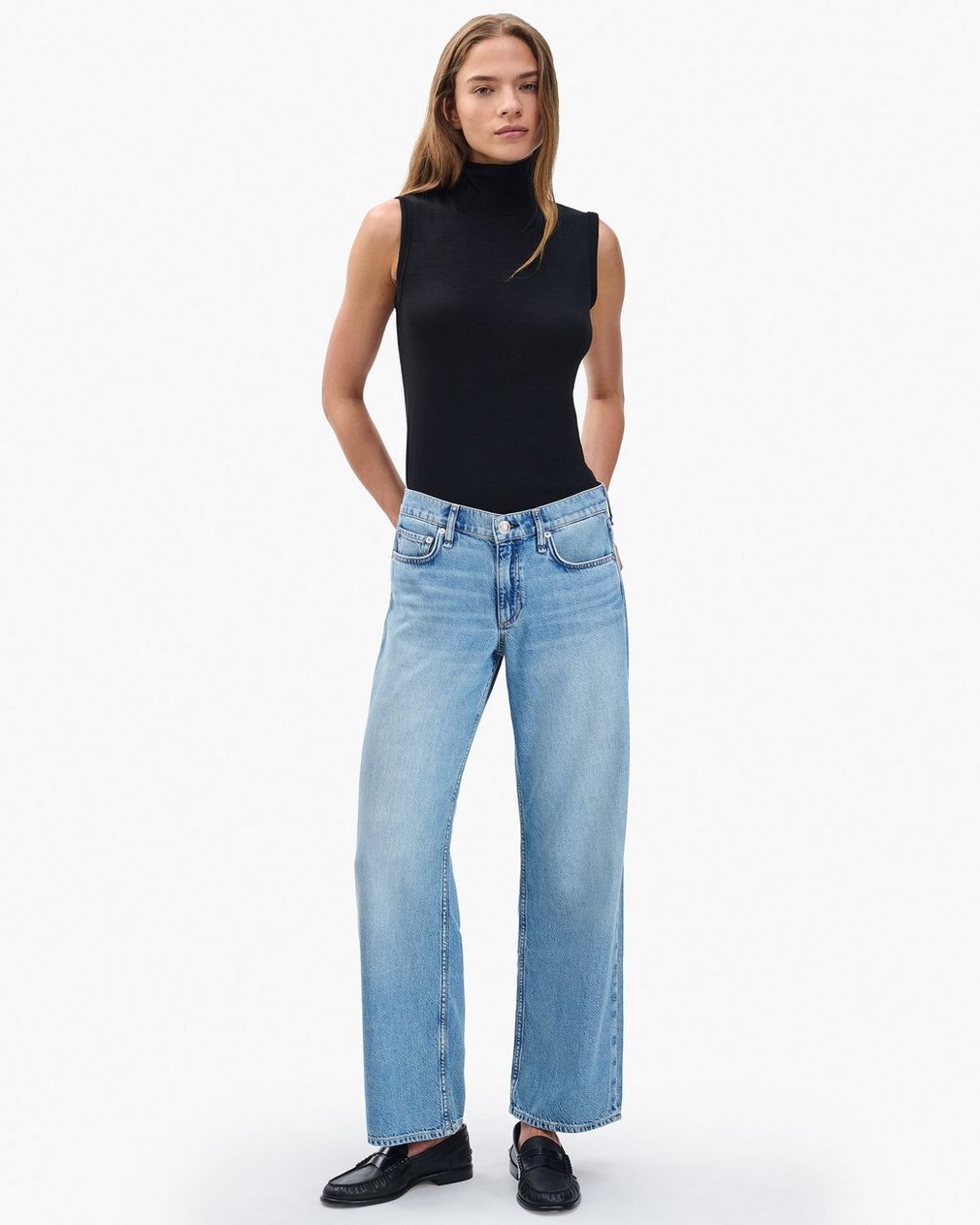 Saige Ankle Relaxed Straight Jeans Ludow - Image 3