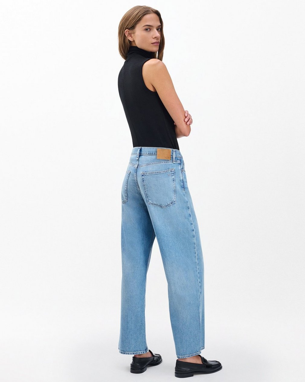 Saige Ankle Relaxed Straight Jeans Ludow - Image 6