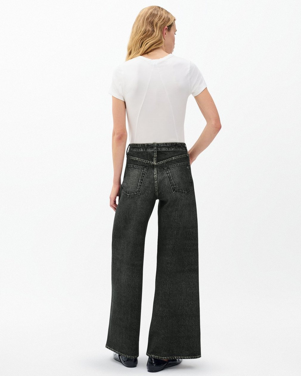 Miramar Sofie Wide-Leg Pants Washed Black - Image 6