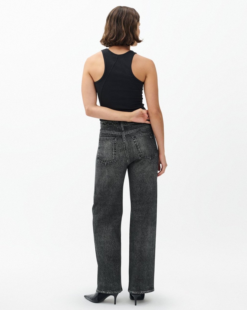 Miramar Fleece Pull-On Pants Washed Black - Image 5