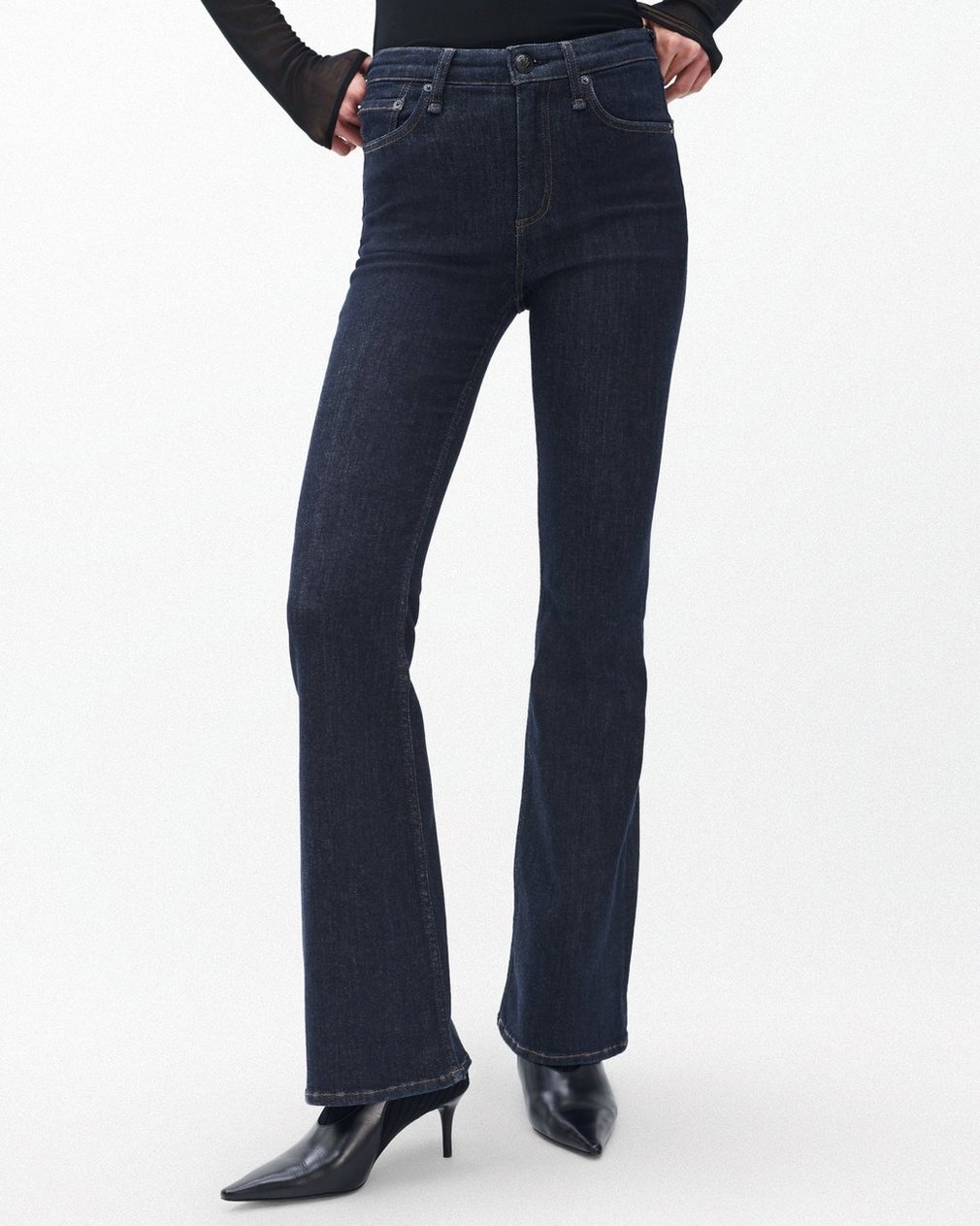 Dahlia Flare Jeans Rinse - Image 4