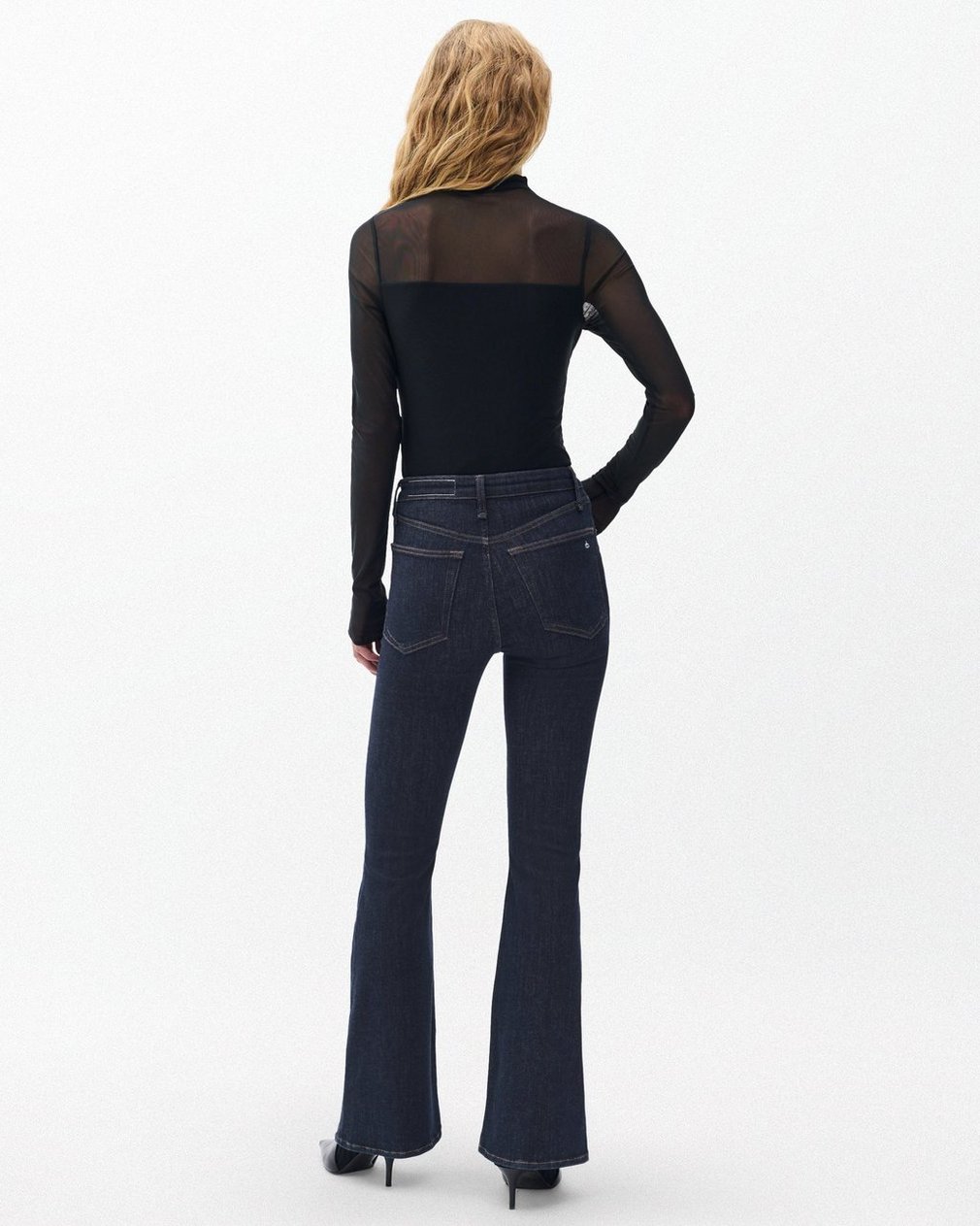 Dahlia Flare Jeans Rinse - Image 6