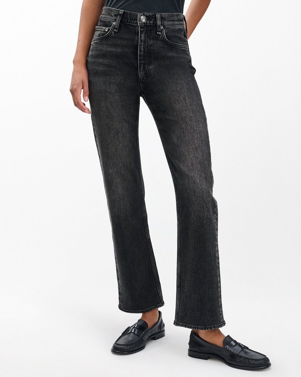 Harlow Ankle Straight Jeans Cinder - Image 4