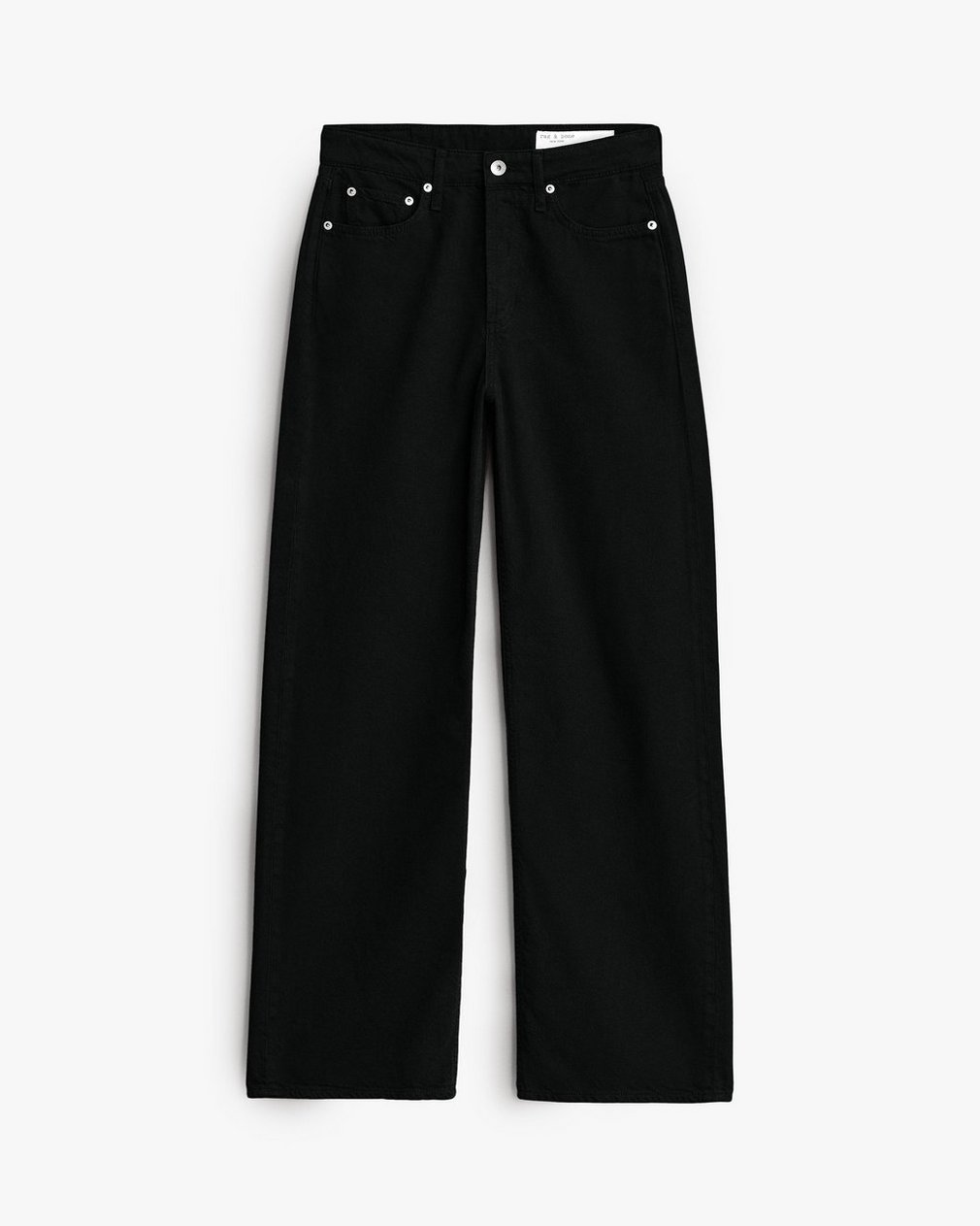 Logan WoMen??s Black Wide-Leg Jeans - Image 2