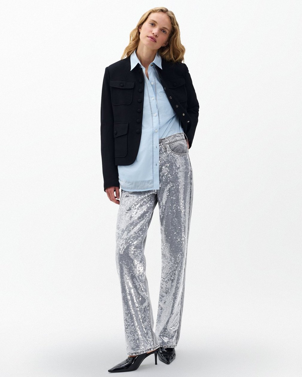 Shea Relaxed Straight Jeans ST Shirtle Sequin - Image 3