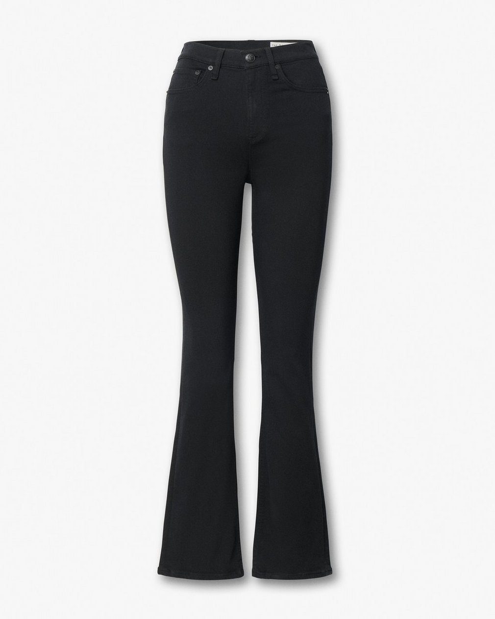 Peyton Bootcut Black: Mid-Rise Stretch Jean - Image 2