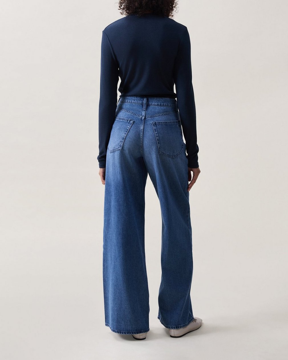 Serena Wide-Leg Jeans Polk - Image 2