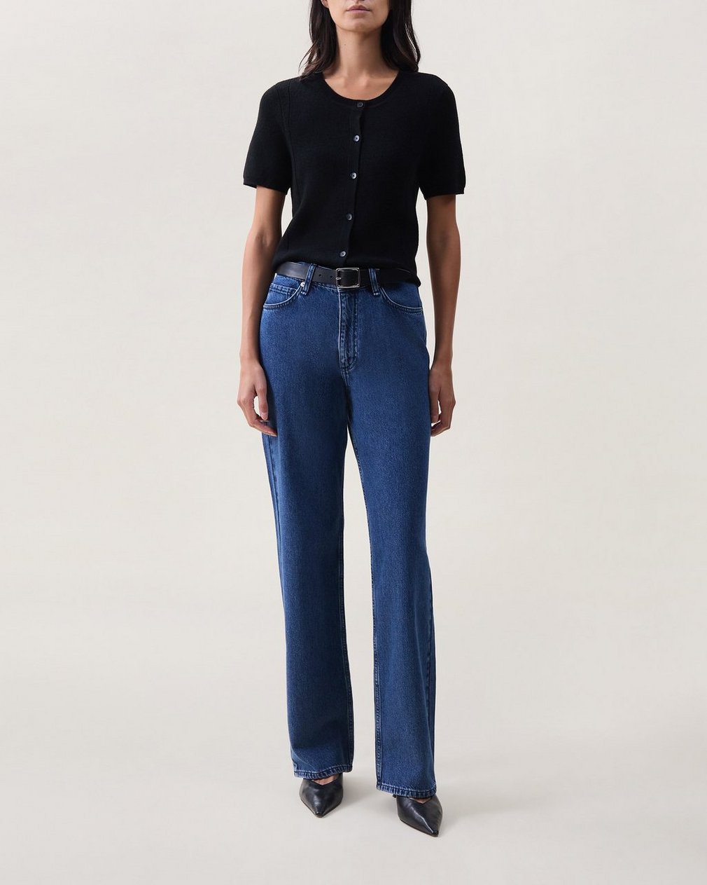 Shannon Relaxed Straight Jeans Newnan