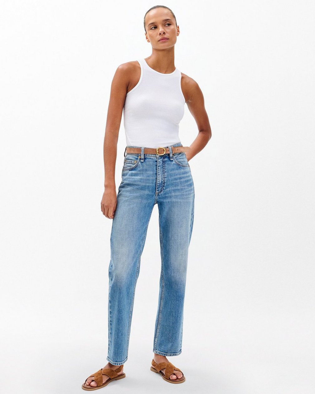 Harlow Ankle Straight Jeans Orian - Image 4
