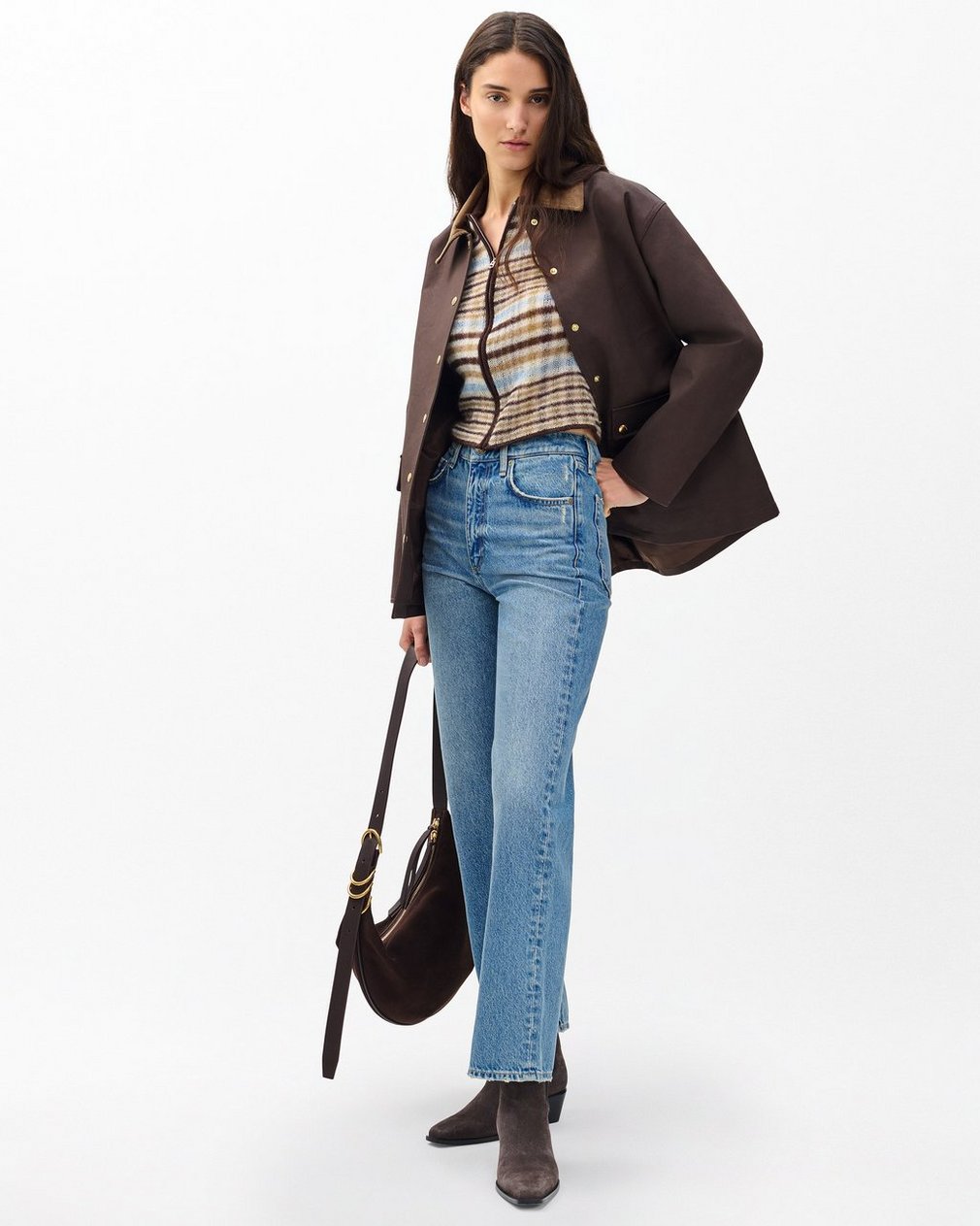 Shea Ankle Relaxed Straight Jeans Ithaca