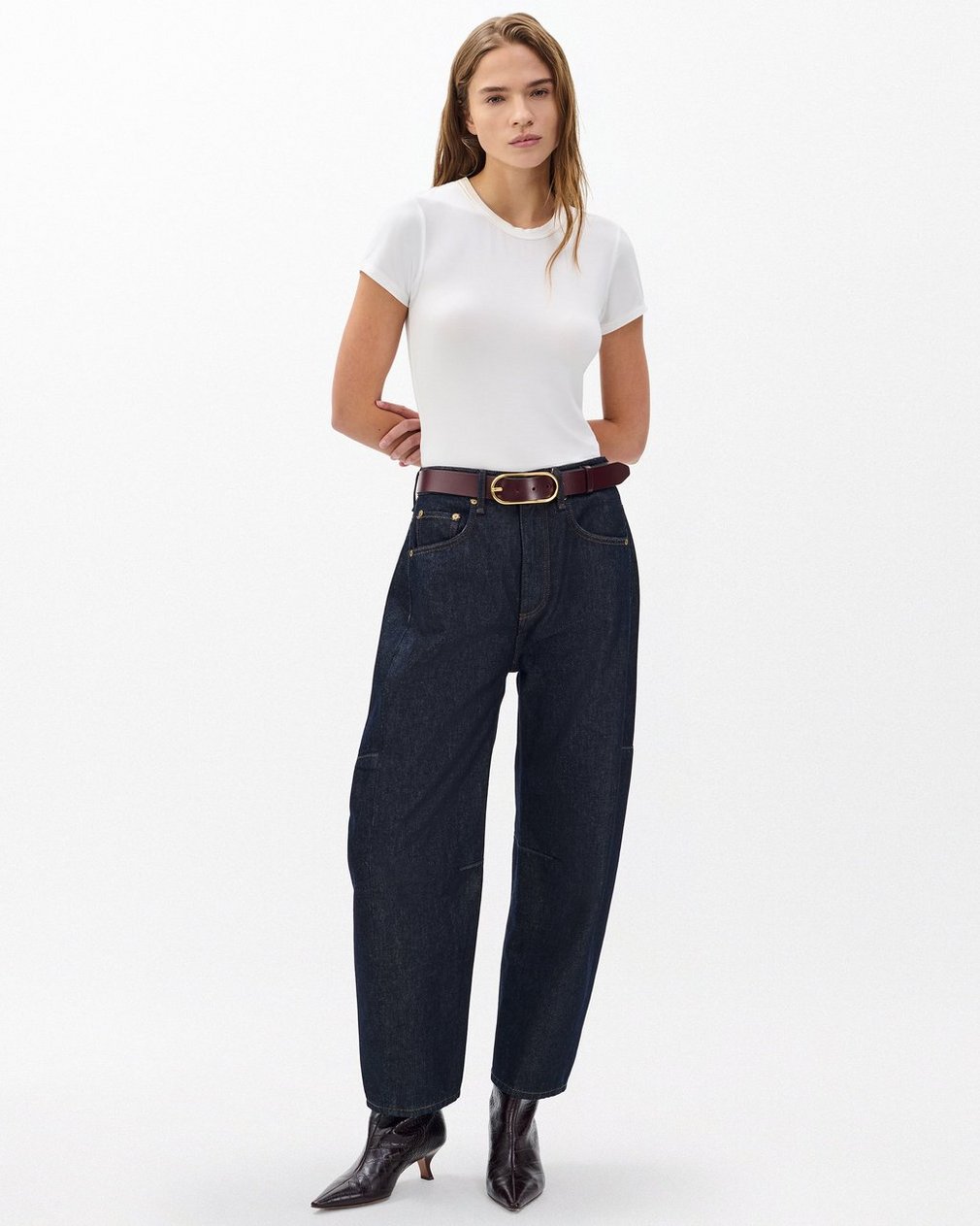 Charlie Ankle Barrel Jeans Twilight Rinse - Image 3