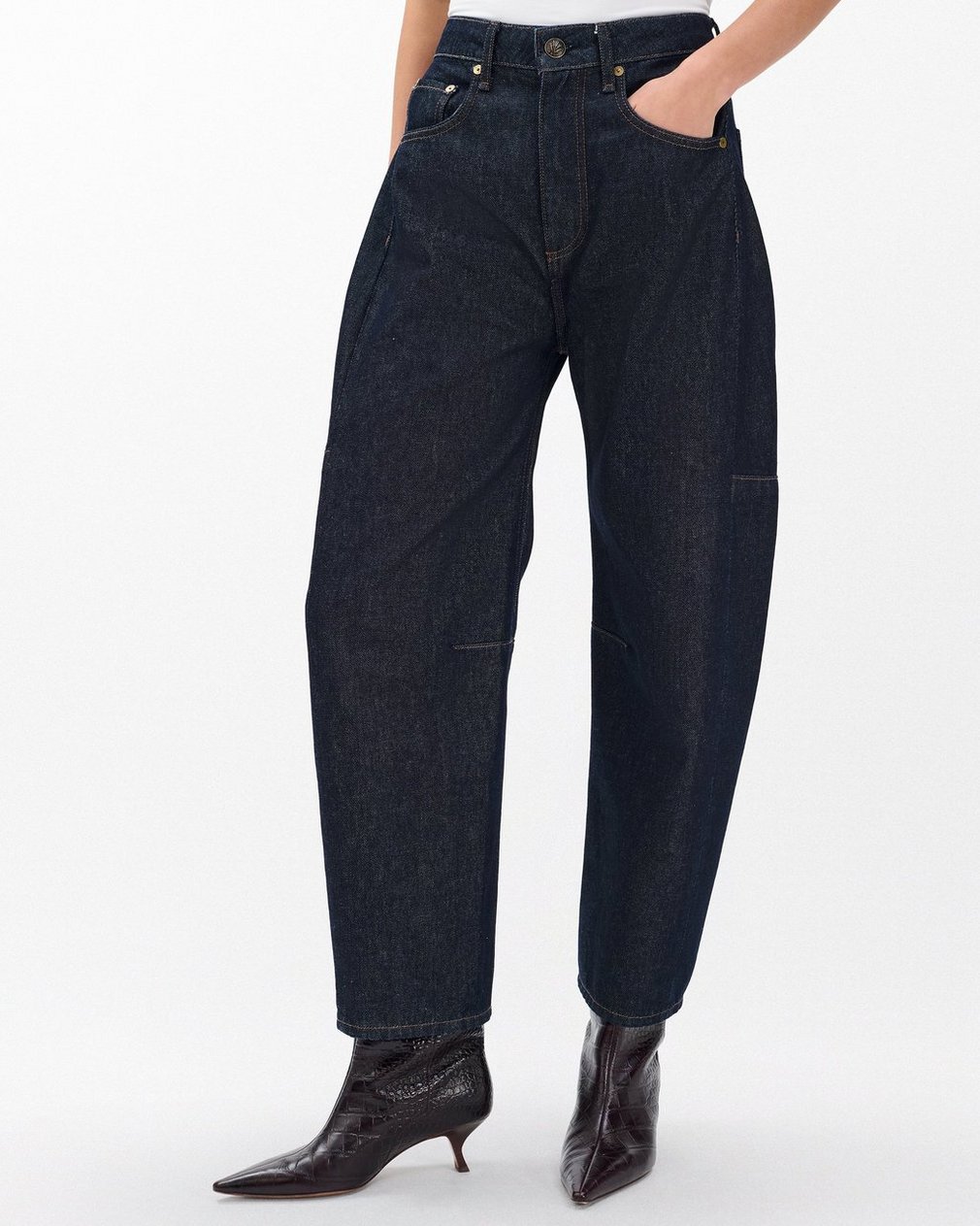 Charlie Ankle Barrel Jeans Twilight Rinse - Image 4