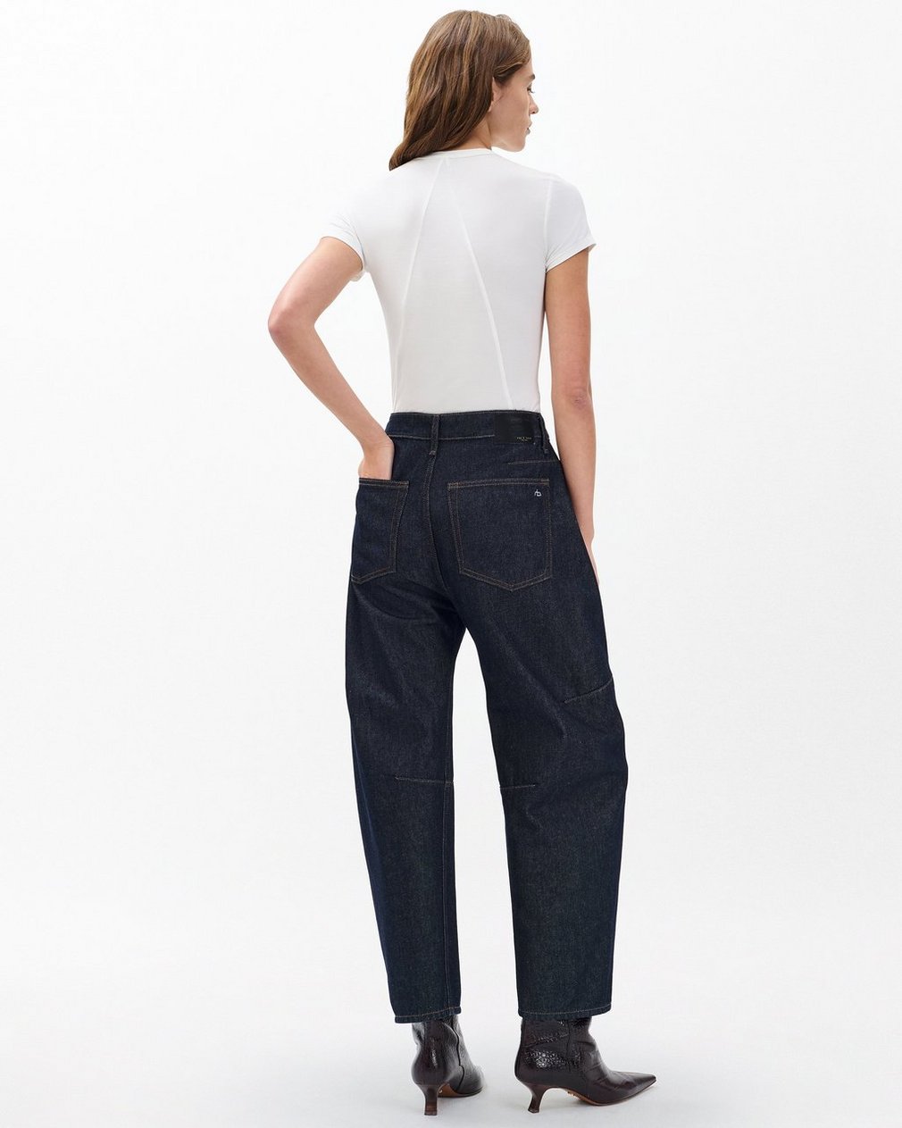 Charlie Ankle Barrel Jeans Twilight Rinse - Image 6