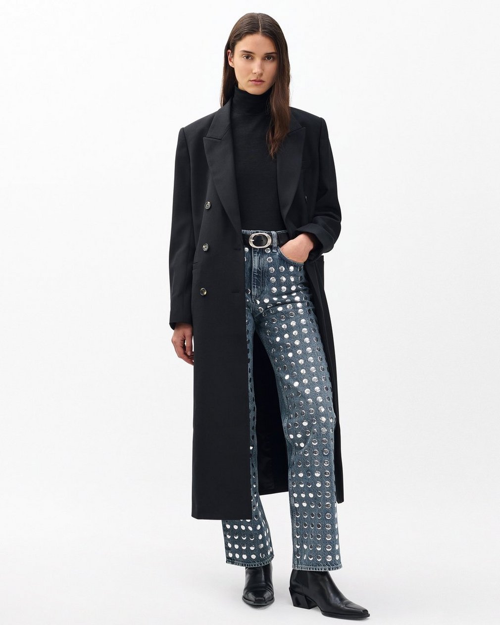 Shea Relaxed Straight Jeans Kingston Stud - Image 3