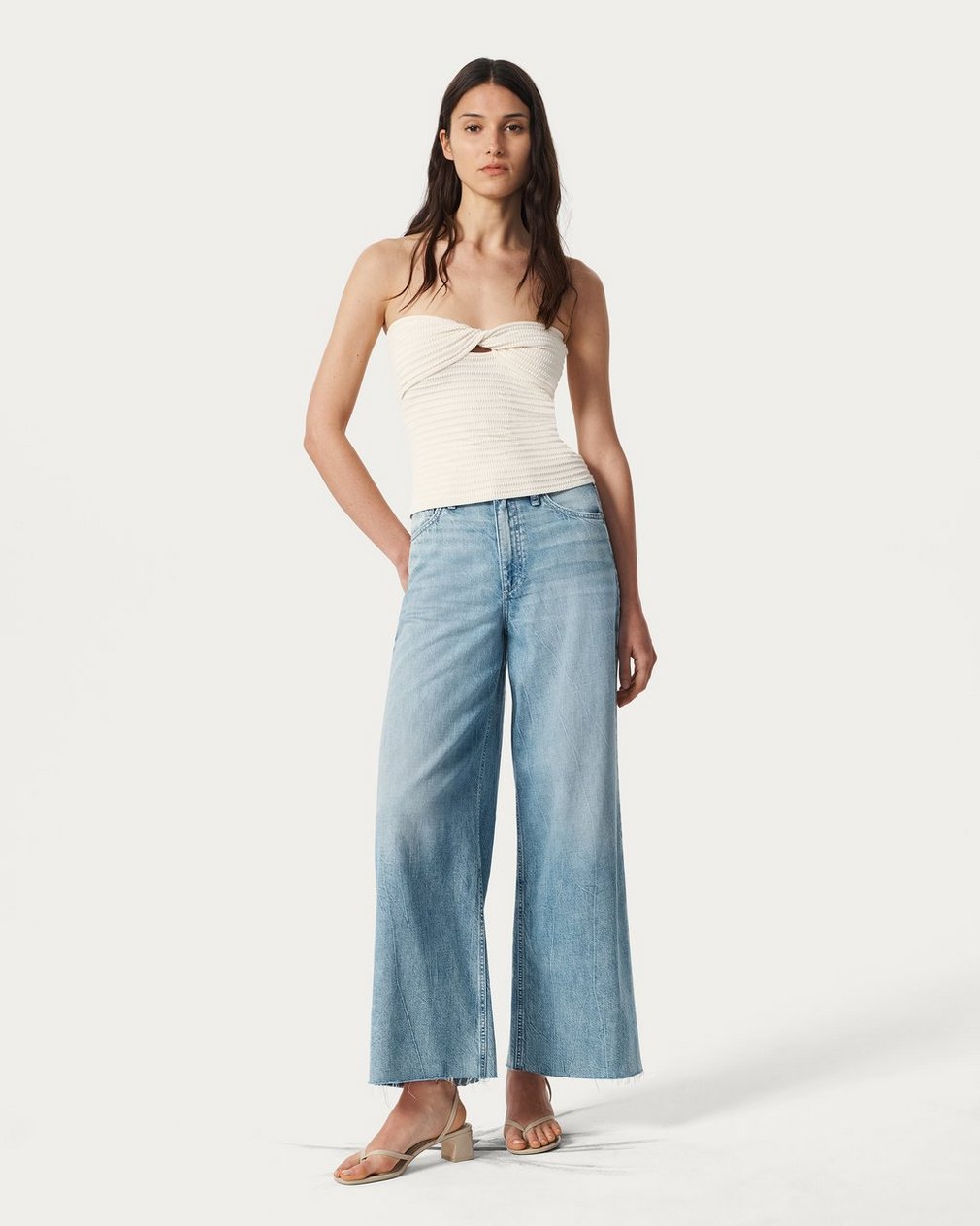 Sofie Ankle Wide-Leg Jeans Mira