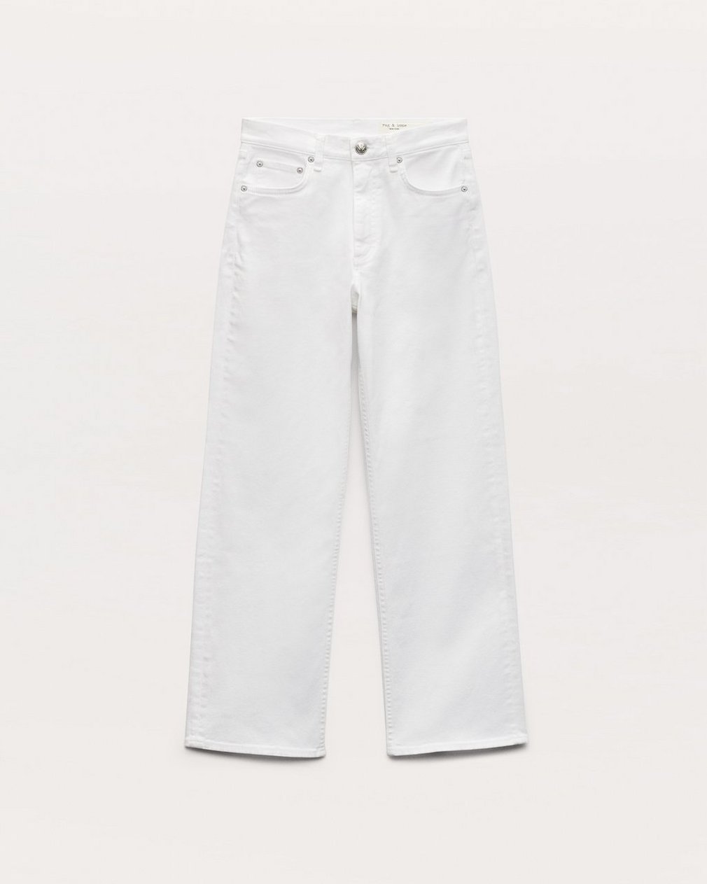 Shea Relaxed Straight Jeans Optic White - Image 2