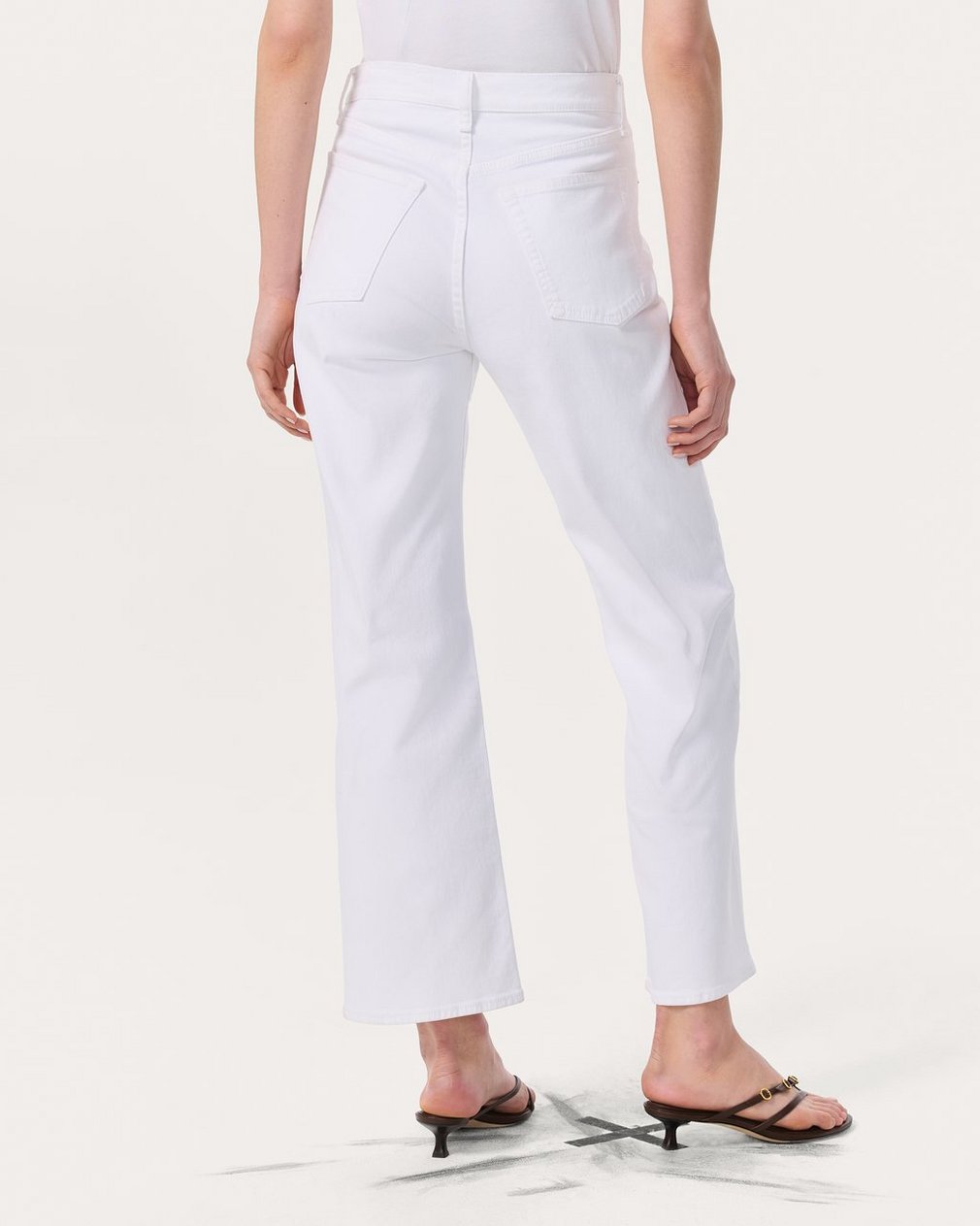Shea Relaxed Straight Jeans Optic White - Image 6