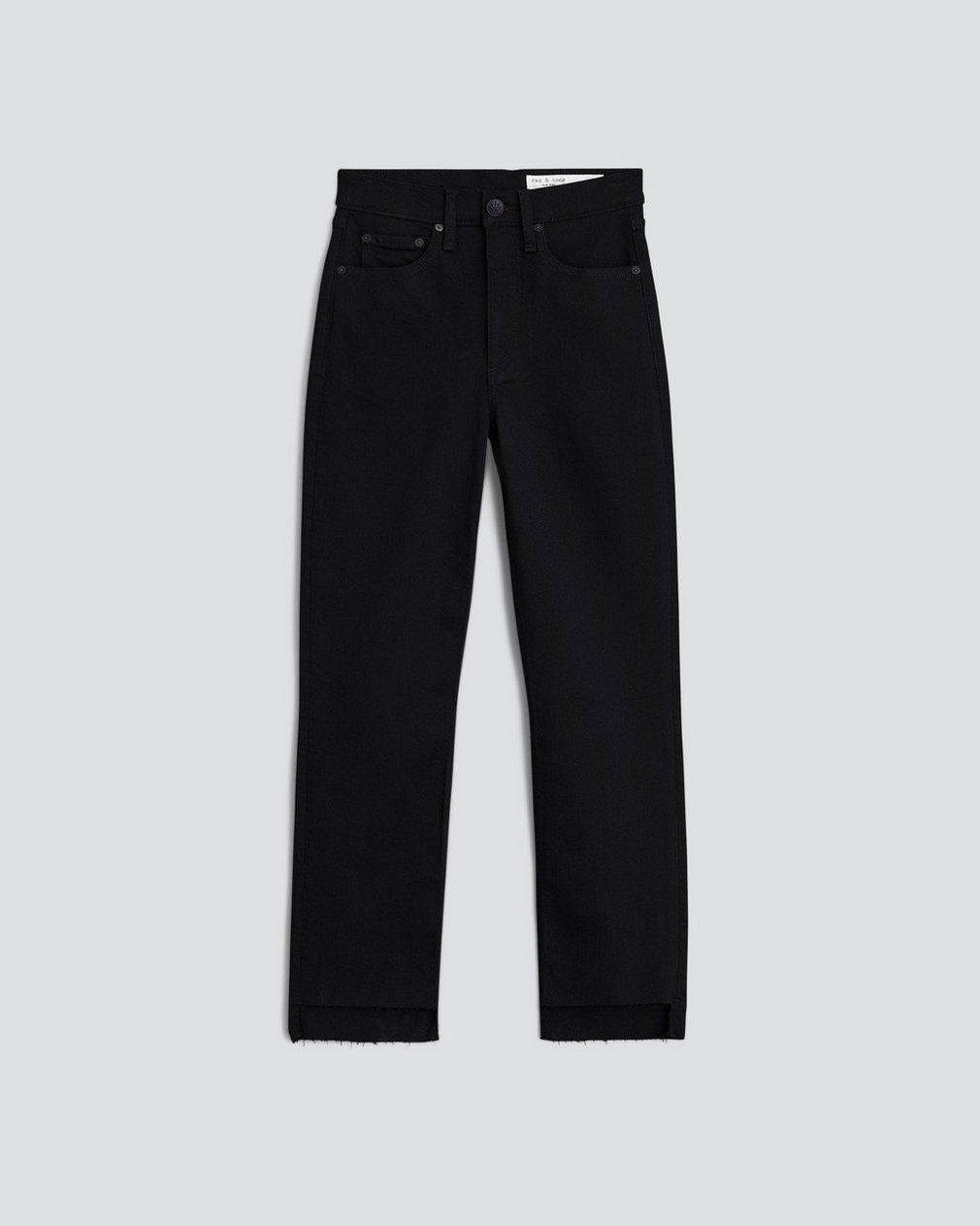 Wren Straight Black: High-Rise Stretch Jean - Image 2