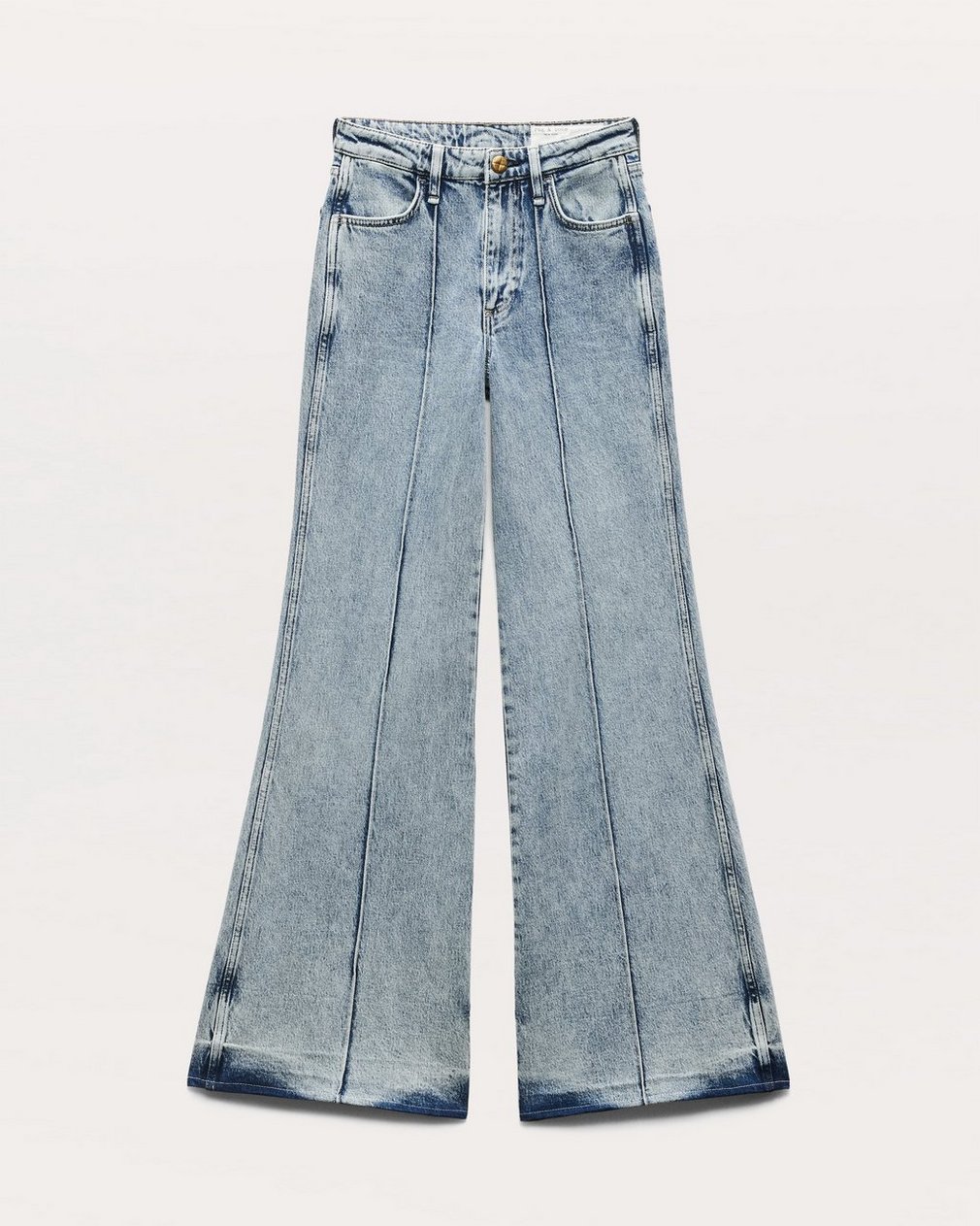 Skylar Wide-Leg Flare Jeans Clementine - Image 2
