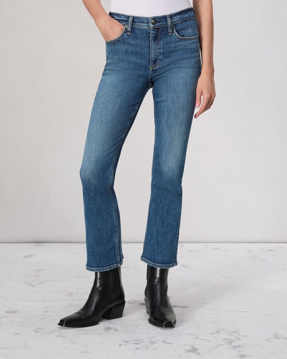 Flexi Peyton Ankle Bootcut Jean Willow - Image 3