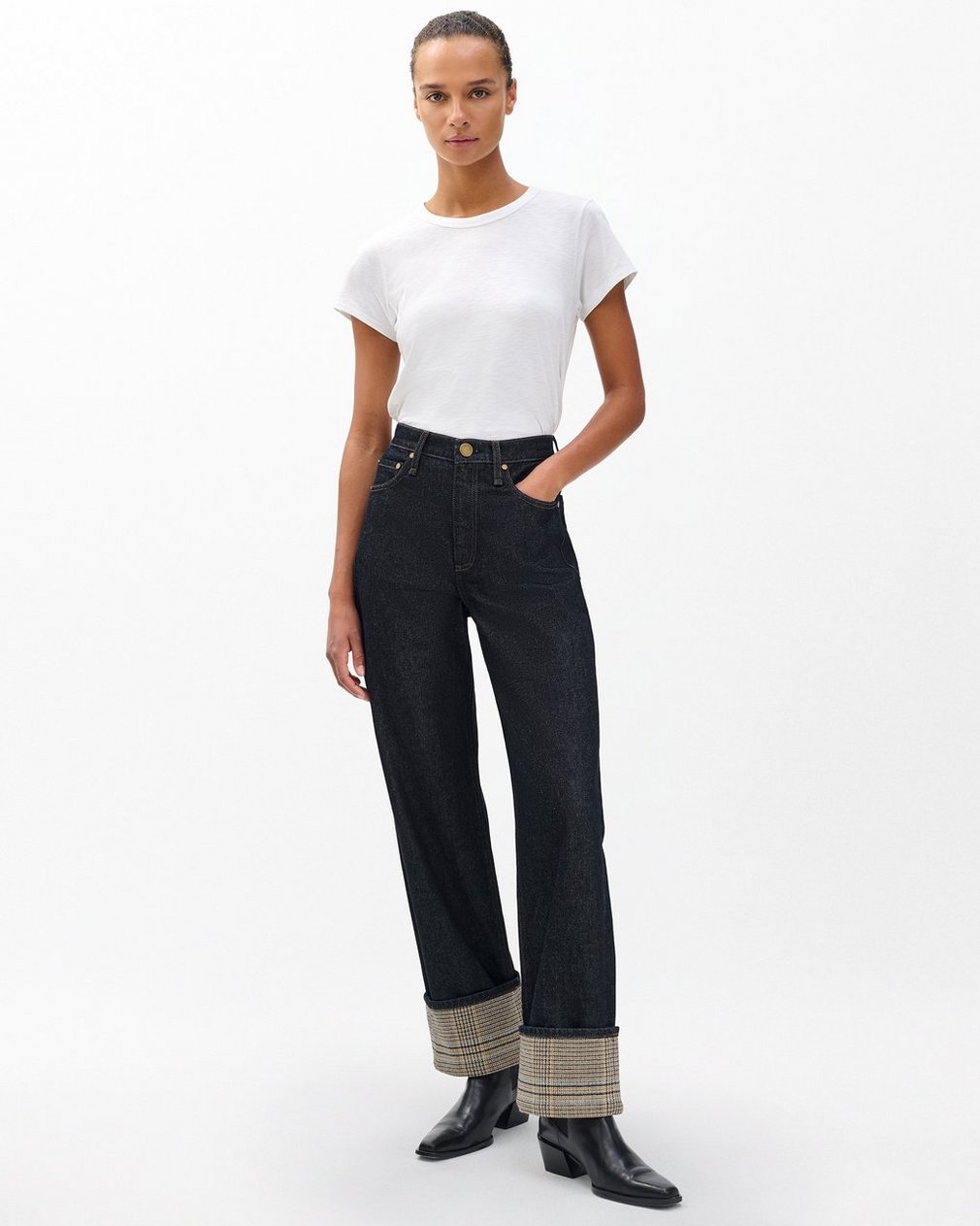 Shea Ankle Relaxed Straight Jeans Twilight Rinse Combo - Image 3