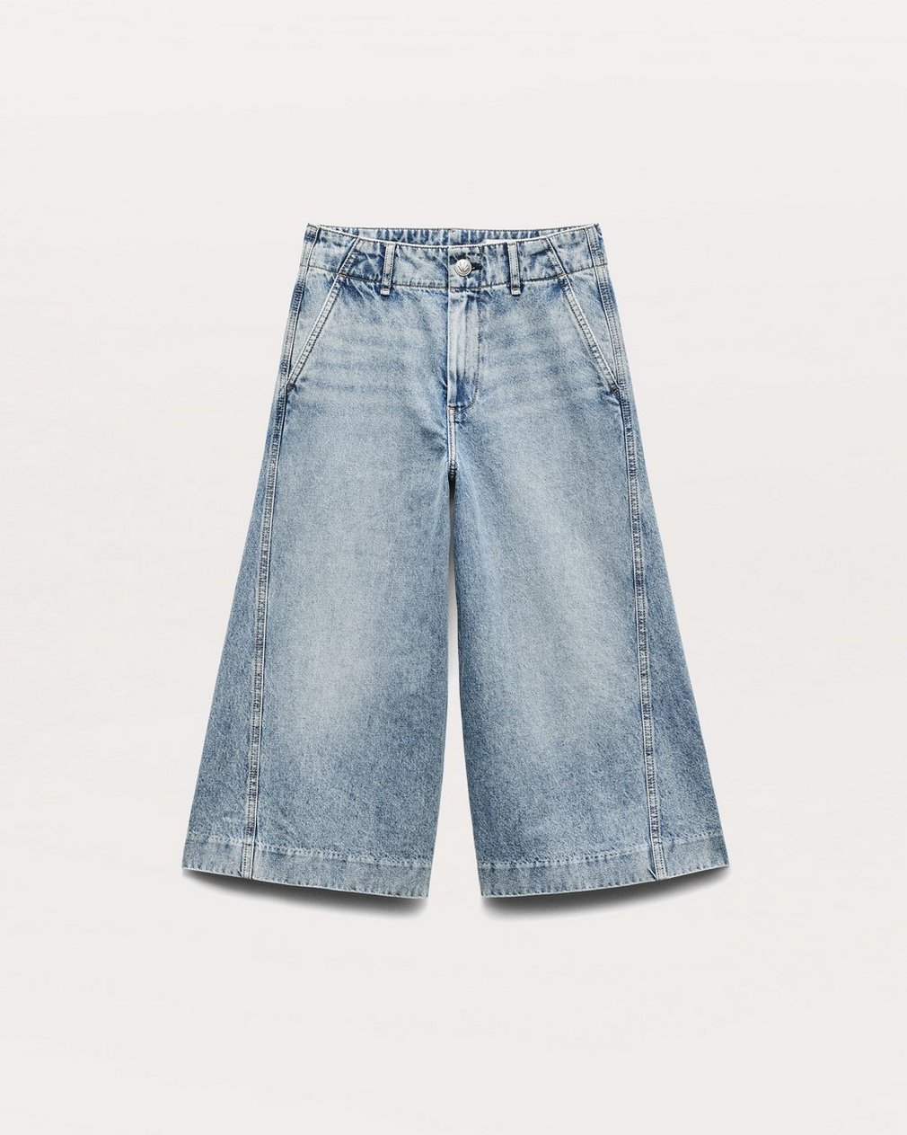 Tailored Jamie Denim Culotte Pacific - Image 2