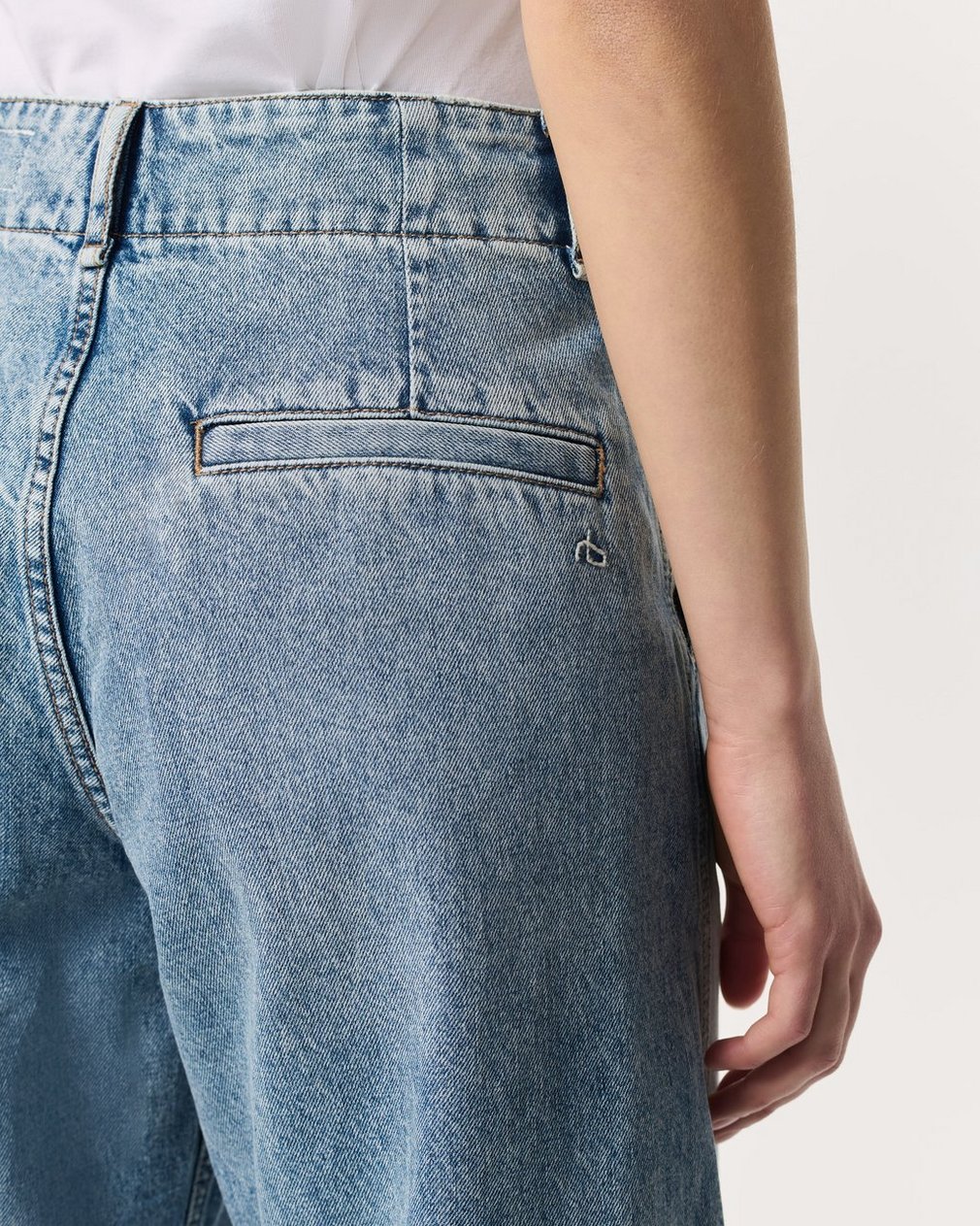 Tailored Jamie Denim Culotte Pacific - Image 6