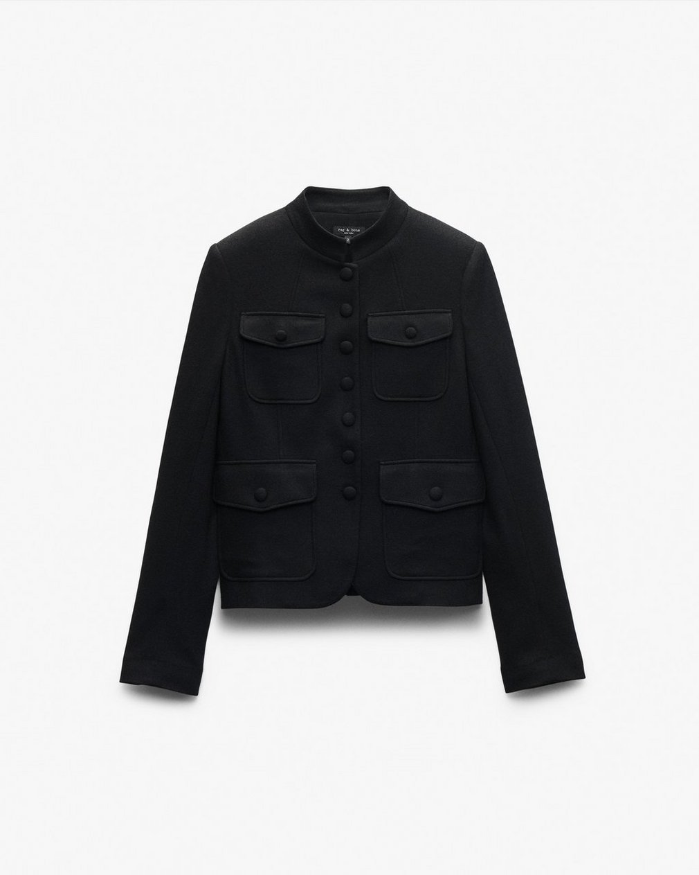 Mercer Japanese Wool Blazer Black - Image 2