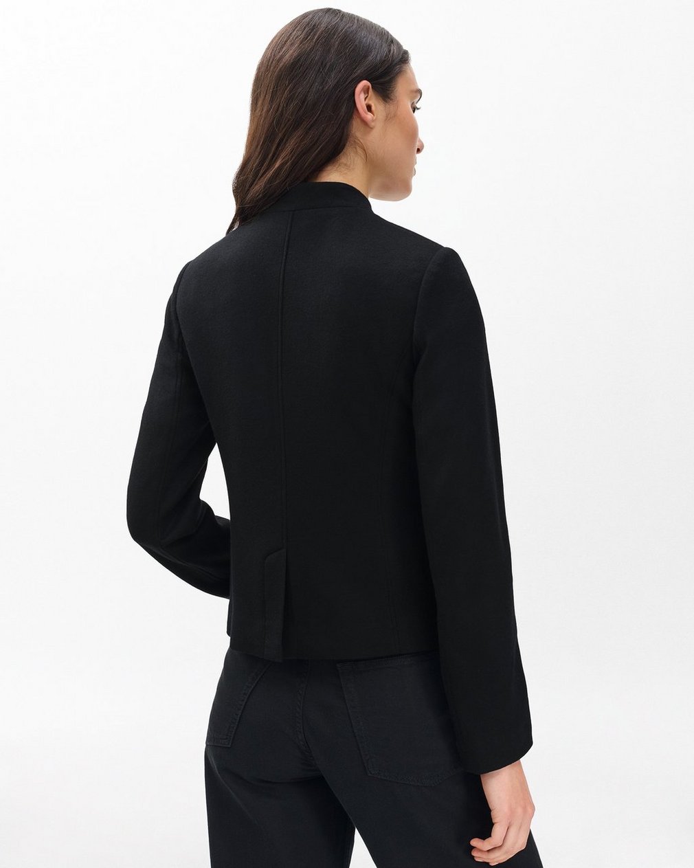 Mercer Japanese Wool Blazer Black - Image 6