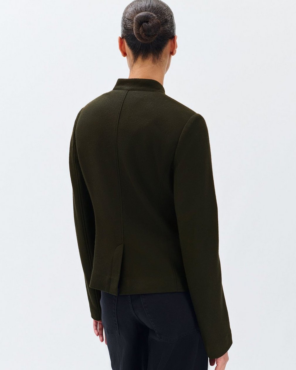 Mercer Japanese Wool Blazer Army - Image 5