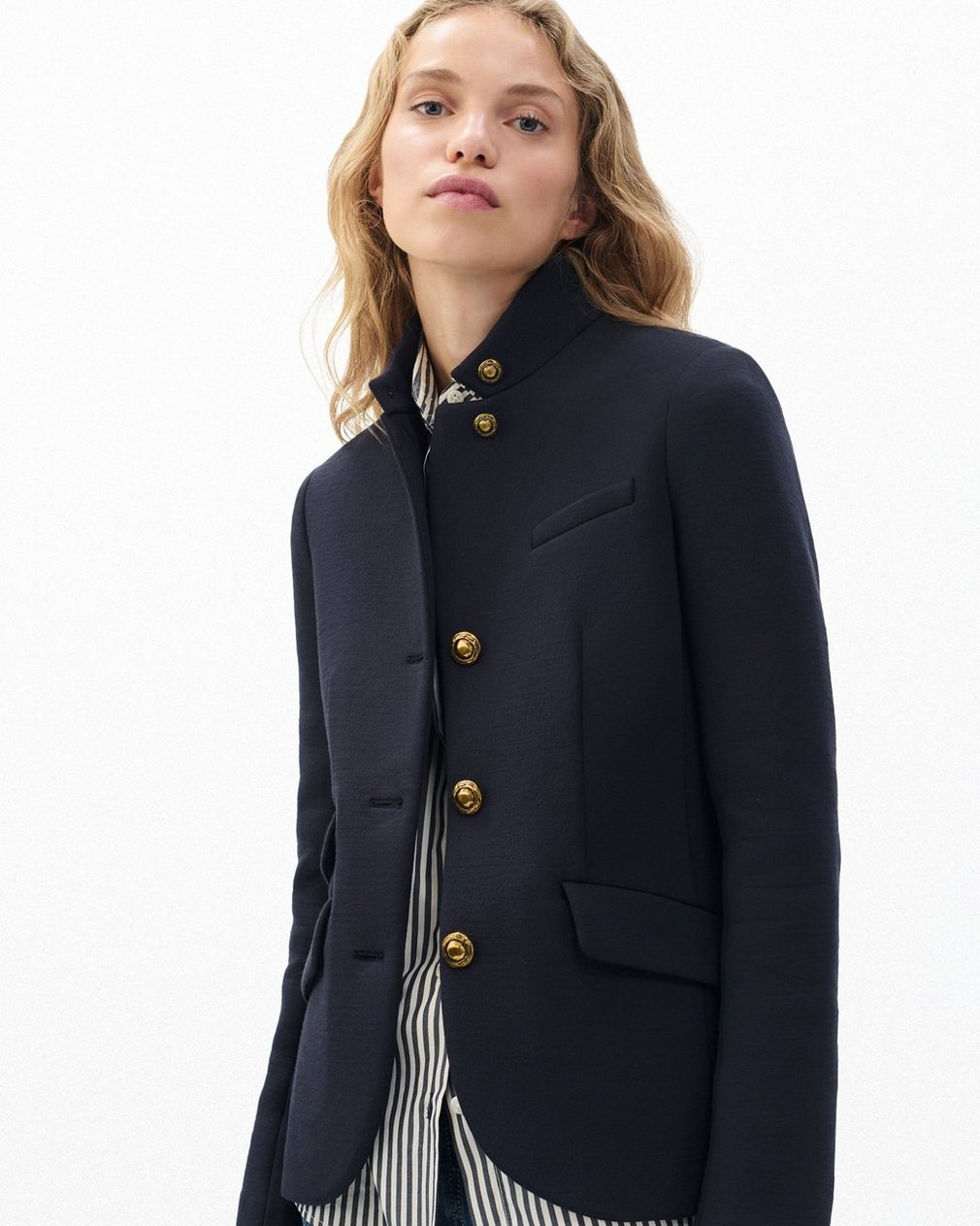 Slade Textured Knit Blazer Salute