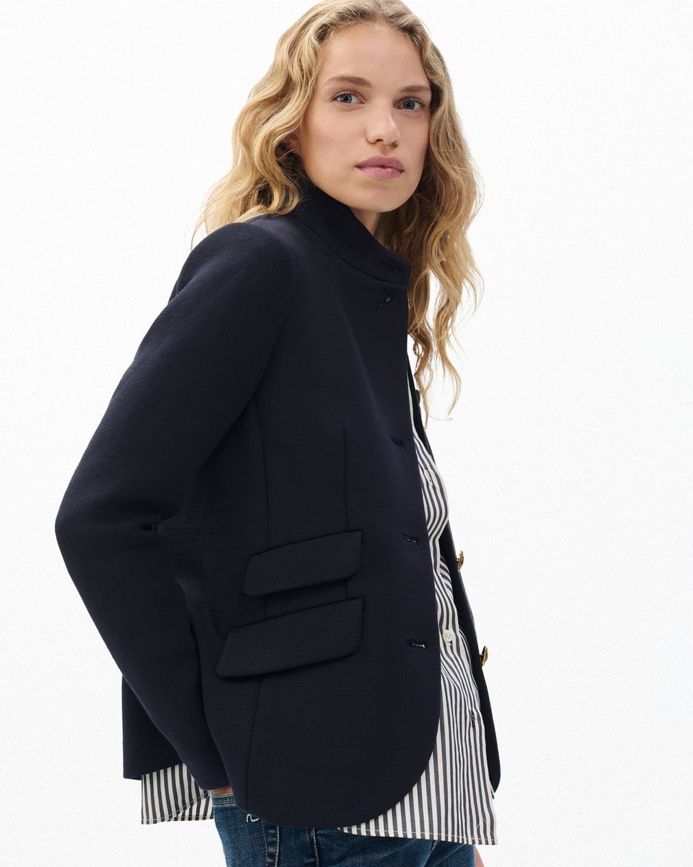 Slade Textured Knit Blazer Salute - Image 5