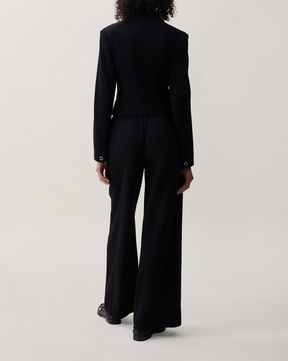 Elvy Twill Blazer Black - Image 2