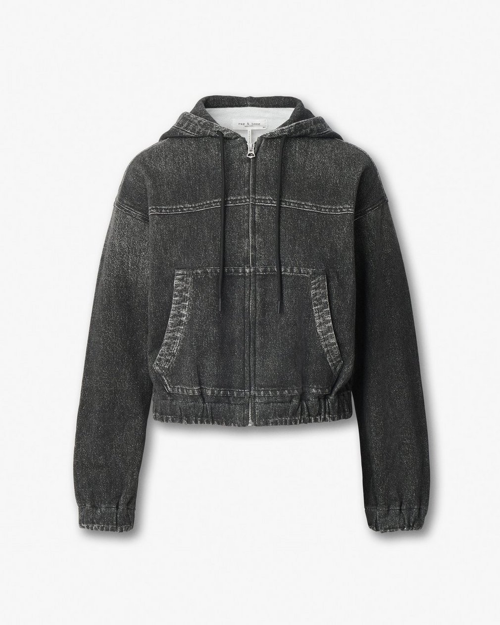 Miramar Davina Hoodie Washed Black - Image 2