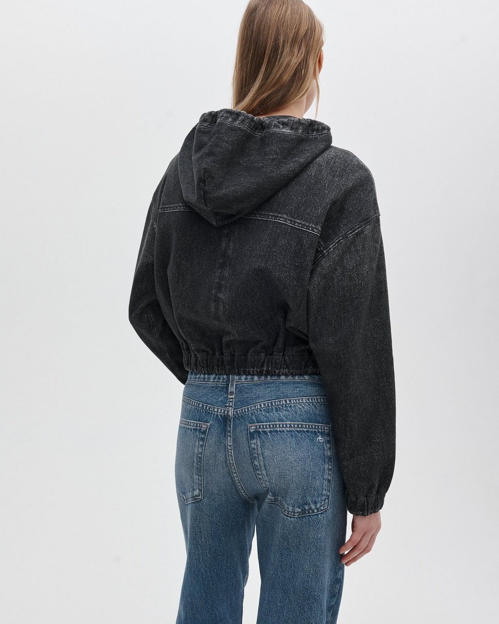 Miramar Davina Hoodie Washed Black - Image 7