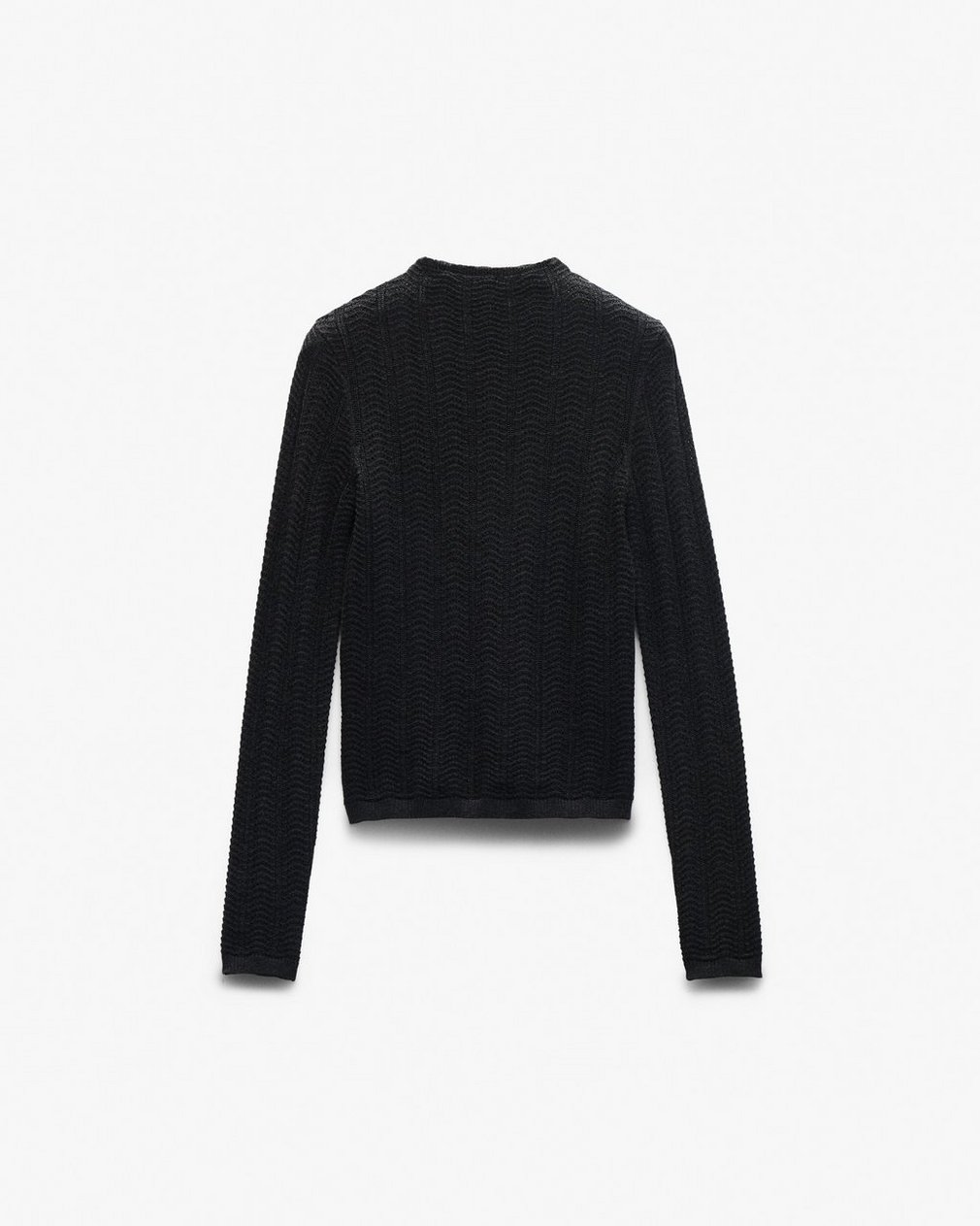 Francesca Merino Wool Turtleneck Charcoal - Image 2