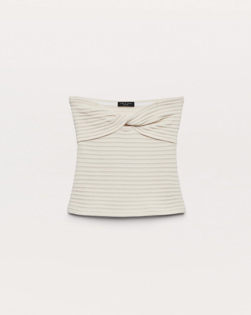 River Twist Tube Top Turtledove - Image 2