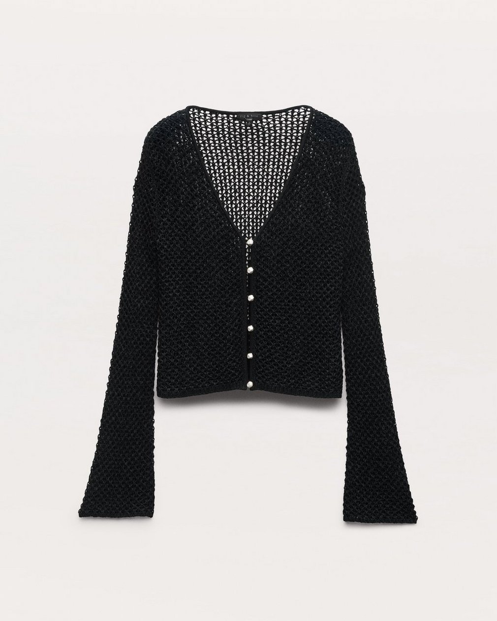 Ellie Knit Cardigan Black - Image 2