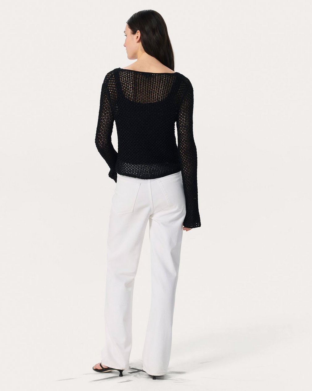 Ellie Knit Cardigan Black - Image 6