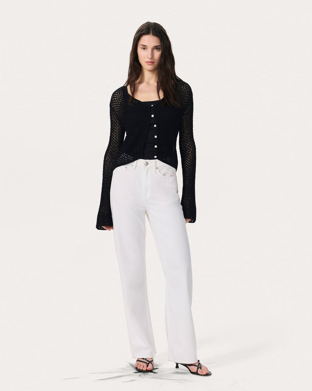 Ellie Knit Cardigan Black - Image 7