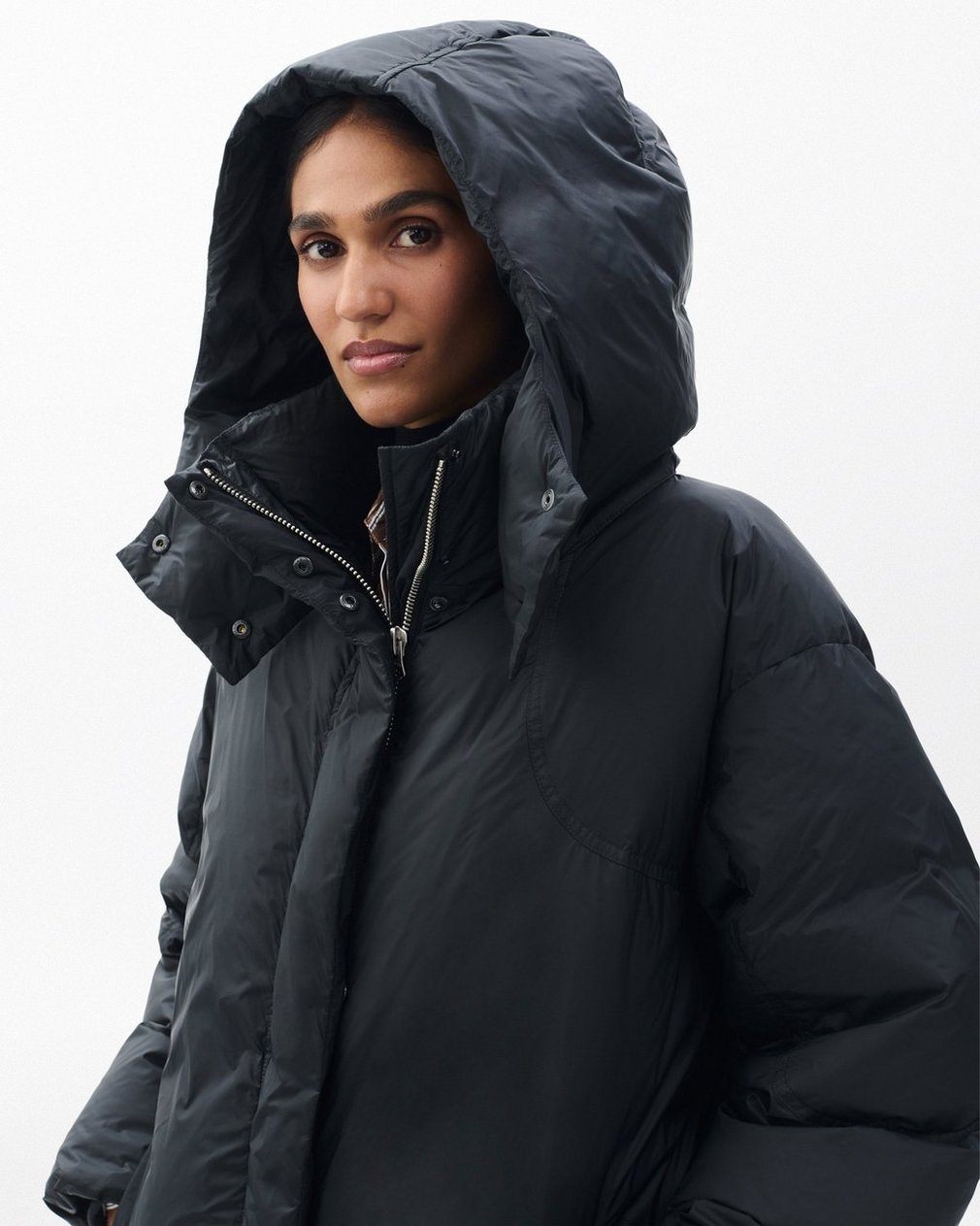 Cadence Down Parka Black - Image 3